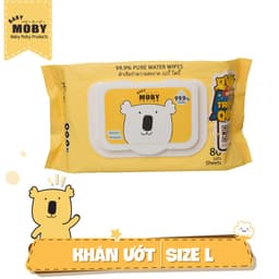 Thumbnail 5 Gói Khăn Ướt Tinh Khiết 99.9% Baby Moby 80 tờ 4