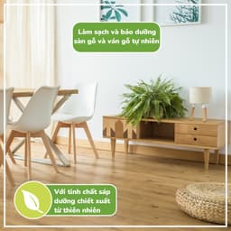 Thumbnail Nước Lau Sàn Nhà Hữu Cơ POLIBOY Lau Sàn Gỗ, Sàn Gạch, An Toàn Cho Trẻ Nhỏ 1000ml Thành Phần 100% Tự Nhiên 2