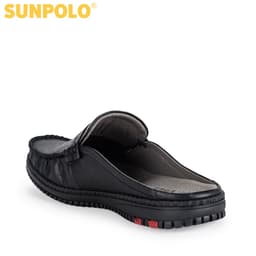 Thumbnail Giày sục dép nam Da bò SUNPOLO đi làm đi chơi SPO274 3