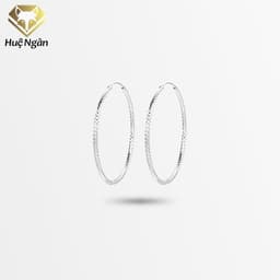 Thumbnail Bông tai bạc Ý 925 Huệ Ngân - khuyên xinh RYE3014101 4