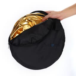Thumbnail Tấm hắt sáng chụp ảnh Selens 30/60/80/110cm có thể thu gọn thiết kế 2 trong 1 màu bạc/vàng 4