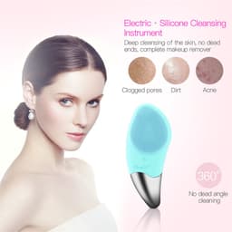Thumbnail Ckeyin Cọ Rửa Mặt Bằng Silicon Mềm Có Thể Sạc Lại 2