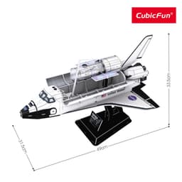 Thumbnail Đồ Chơi CUBIC FUN Trẻ Em Xếp Hình 3D Nasa: Tàu Con Thoi Discovery DS1057H 2