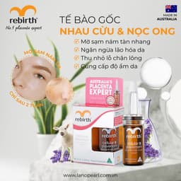 Thumbnail Serum tế bào gốc Rebirth nhau thai cừu & nọc ong (10ml) 2