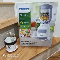 Thumbnail Máy xay sinh tố Philips HR2221 HR2221/00 công suất 700W, bộ 2 cối, dung tích cối lớn 2L - Hàng phân phối chính hãng 4