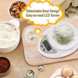 Thumbnail Cân điện tử WALFOS màn hình kỹ thuật số LCD cho thực phẩm nhà bếp 4