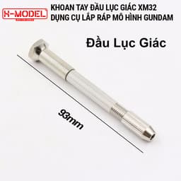 Thumbnail Bộ khoan tay và bộ 10 đầu khoan chuyên dụng mô hình hỗ trợ khoan demo hoặc gắn metal Part X- MODEL 2