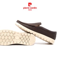 Thumbnail Giày lười nam Pierre Cardin da bò thật, đế cao su chống trượt, đính họa tiết logo sang trọng -  516 chính hãng 4