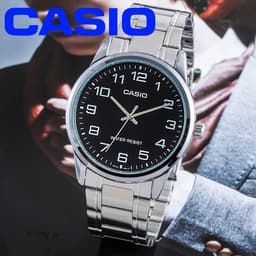 Thumbnail Đồng hồ nam dây kim loại chính hãng Casio MTP-V001D-1BUDF 4