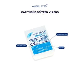 Thumbnail Lens áp tròng trong suốt 1 ngày Angel Eyes Acuvue của Mỹ độ cận 1-10 (Lens dùng 1 lần cận | Kính áp tròng hàng ngày) 3