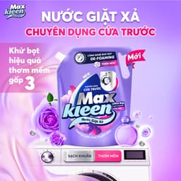 Thumbnail Combo Túi Nước Giặt Xả MaxKleen chuyên dụng Cửa Trước 3.6kg + Túi 450G mùi ngẫu nhiên 4