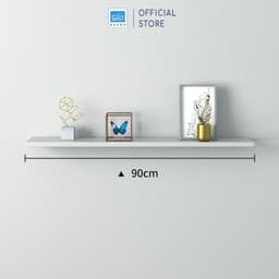 Thumbnail Kệ Thanh Ngang Dài 90 cm Rộng 15cm, Gỗ Dày 17mm SIB Decor, Dễ Dàng Lắp Đặt KT001 3