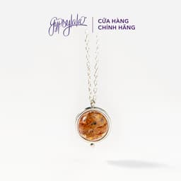 Thumbnail Dây Chuyền Khung Bạc Đá Ưu Linh Thiên Nhiên Không Kị Mệnh SP002719 Gypsy.lala 3