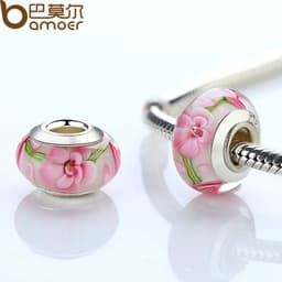 Thumbnail Hạt xỏ BAMOER bằng bạc thời trang để làm trang sức thủ công DIY 1