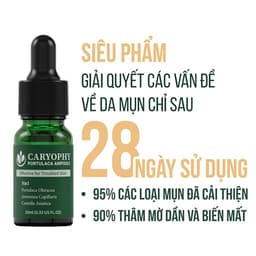 Thumbnail Combo Skincare chăm sóc da giảm mụn thâm Caryophy Portulaca (sữa rửa mặt 150ml + Toner 300ml + Serum 30ml) 2