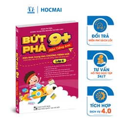Thumbnail Sách Bứt phá 9+ lớp 6 Tiếng Anh (theo chương trình Giáo dục Phổ thông mới). Bí kíp giúp con đạt toàn điểm 9,10 trên lớp 2