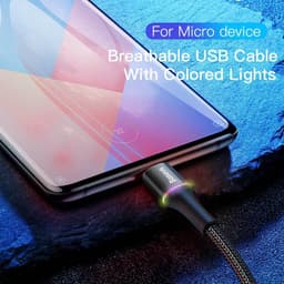 Thumbnail Cáp dữ liệu Baseus 3A micro Samsung Xiaomi Redmi 4 Note 5 Pro 1
