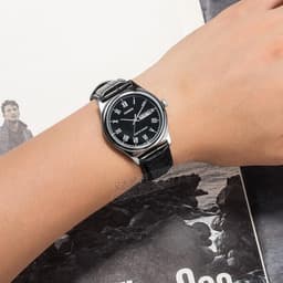 Thumbnail Đồng hồ nam dây da chính hãng Casio MTP-V006L-1B 4