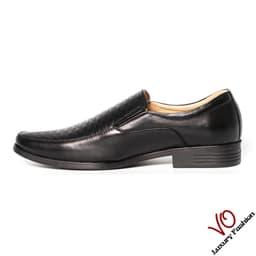 Thumbnail Giày tây da bò thật màu đen thanh lịch VO Shoes_9931 4