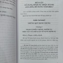 Thumbnail Sách luật - Bộ luật Tố tụng Hình Sự (Hiện Hành, Sửa đổi bổ sung năm 2021) 4