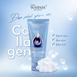 Thumbnail Sữa Rửa Mặt Collagen Hàn Quốc WHISIS Collagen Intensive Foam Cleansing 120ml 2