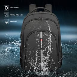 Thumbnail 【Local Delivery】TIGERNU 3893 Balo đựng máy tính xách tay 15.6inch có cổng USB siêu nhẹ chống nước 4