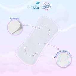 Thumbnail Băng vệ sinh thảo dược Glamiss Cool hàng ngày 15.5 cm Combo 6 gói 4