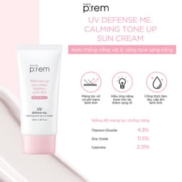 Thumbnail Kem Chống Nắng Vật Lý Make Prem UV defense me Calming Cream Make P:rem 50ml 3
