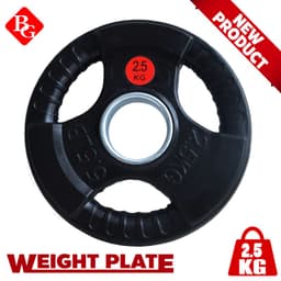 Thumbnail BG Tạ miếng 2.5 KG  (ø: 50mm),3 lỗ cao cấp bọc cao su non Thái Lan 4