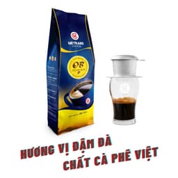Thumbnail Cà phê hạt, cà phê rang mộc Ocean Blue (OB) Mê Trang, túi hạt 500g 3