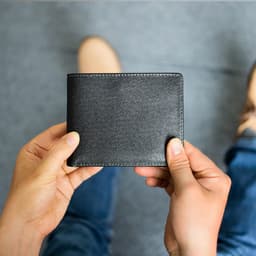Thumbnail Ví nam da saffiano V141 cao cấp Bụi Leather da thật full hộp làm quà tặng bảo hành 12 tháng 2