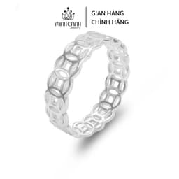 Thumbnail Nhẫn Kim Tiền Bạc Loại Trơn May Mắn Tài Lộc - Minh Canh Jewelry 1