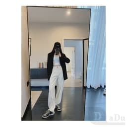 Thumbnail PALAZZO Quần Jeans Dài Ống Loe Thời Trang Dành Cho Nữ 4