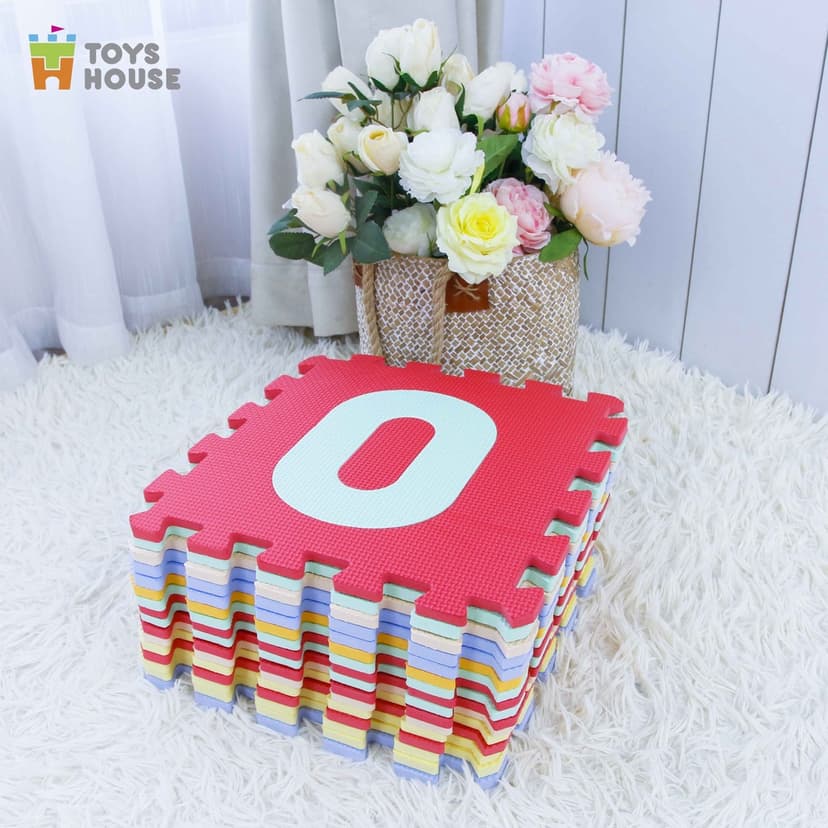 Ảnh Thảm xốp ghép cho bé - tấm 30*30cm EVA trải sàn cho bé chất lượng Châu Âu EN71 - Toyshouse 4