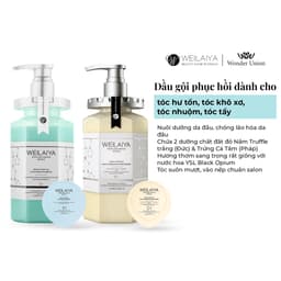 Thumbnail Dầu gội đầu và dầu xả phục hồi đa tầng Weilaiya chiết xuất nấm Truffle 450ml 4