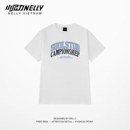 Thumbnail Áo thun NELLY Cotton 260gsm Premium - Soulstor Tay Lỡ Form Rộng Nam Nữ 2