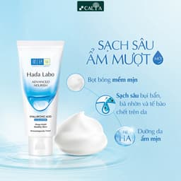 Thumbnail Sữa Rửa Mặt Hada Labo Màu Trắng, Dưỡng Ẩm, Mịn Da - HadaLabo Advanced Nourish Hyaluron Cleanser 80g 2