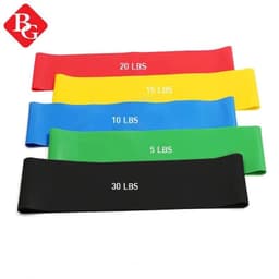 Thumbnail BG Bộ 5 Dây đàn hồi kháng lực đa năng cao cấp tập Gym/Yoga 1
