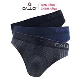 Thumbnail Combo 3 quần sịp nam tam giác CALUCI CA08, co dãn 4 chiều, vải sợi tre kháng khuẩn 1