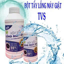 Thumbnail Bột Tẩy Lồng Máy Giặt TVS Loại Mạnh, Vệ Sinh Lồng Máy Giặt Cửa Đứng Cửa Ngang 300g 4