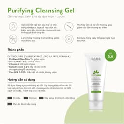 Thumbnail Sữa rửa mặt BABE Stop Akn Purifying Cleansing gel cho da dầu mụn 200ml - AJAS SKINLAB 3