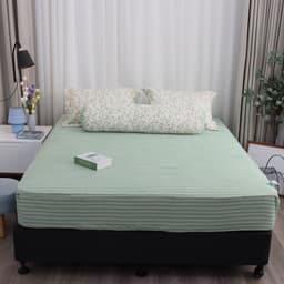 Thumbnail Bộ ga giường chun K-Bedding by Everon KMTP 302 - Chất liệu cao cấp MicroTencel (KHÔNG GỒM CHĂN) 1