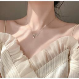 Thumbnail Dây chuyền bạc Nhịp Tim, Dây chuyền Tiệm bạc 21Centimeters 3