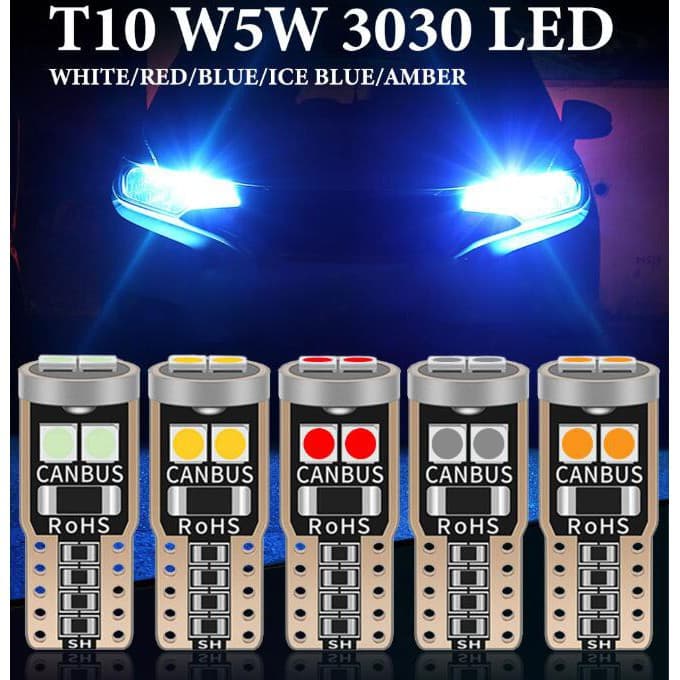 Ảnh LYMOYO 1 Đèn led T10 6smd 3030 dc12v Chất Lượng Cao 2