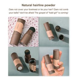 Thumbnail Còn Hàng Vlonca Phấn Tạo Nếp Chân Tóc Tự Nhiên Phấn Tạo Nếp Cho Trán Thay Thế Màu Tự Nhiên Và Bổ Sung Thanh Toán Khi Nhận Hàng 3
