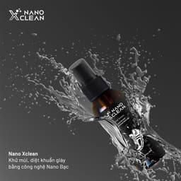 Thumbnail Chai xịt giày diệt khuẩn khử mùi hôi giày, khử mùi hôi chân Nano Xclean For Shoes 50ml-Hương Bạc Hà -Nano Bạc AHT Corp 3