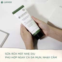 Thumbnail Sữa Rửa Mặt Caryophy Portulaca Cleansing Foarm 150ml Mẫu Mới 2