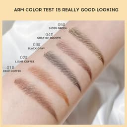 Thumbnail Bút chì kẻ lông mày GECOMO trang điểm tự nhiên lâu trôi chống thấm nước 3