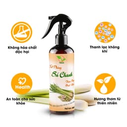 Thumbnail Xịt phòng Sả chanh chai 300ml TAMAS, được chiết xuất từ tinh dầu thiên nhiên, an toàn, thơm phòng, khử mùi, kháng khuẩn. 1