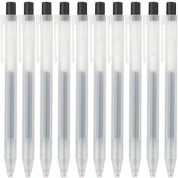 Thumbnail Bộ 10 Cây Bút Bi Bấm 0.5mm MUJI 3